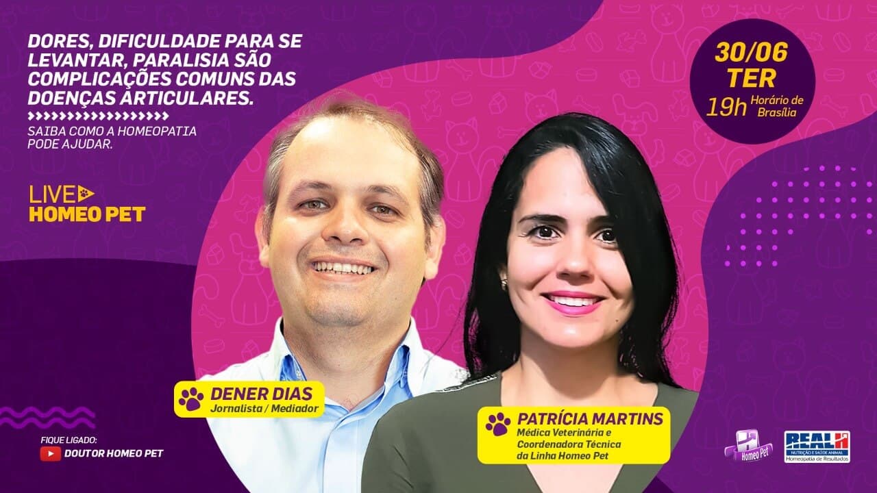 Doenças Articulares | LIVE Homeo Pet