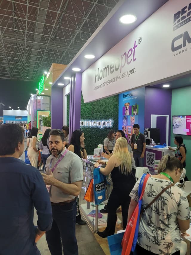 Homeopet Marca Presença no 43º Congresso Brasileiro da Anclivepa